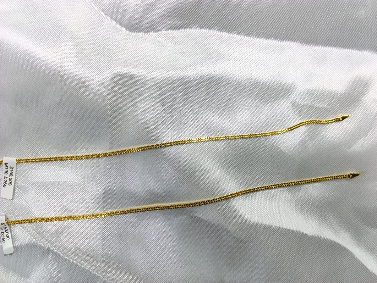 Pulsera Veneciana Doble 20cm