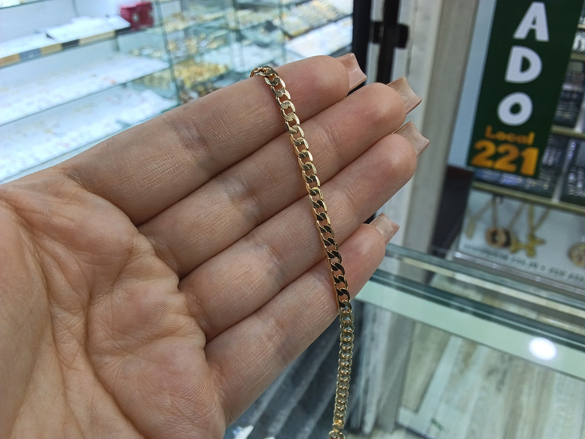 Pulsera eslabón 3mm