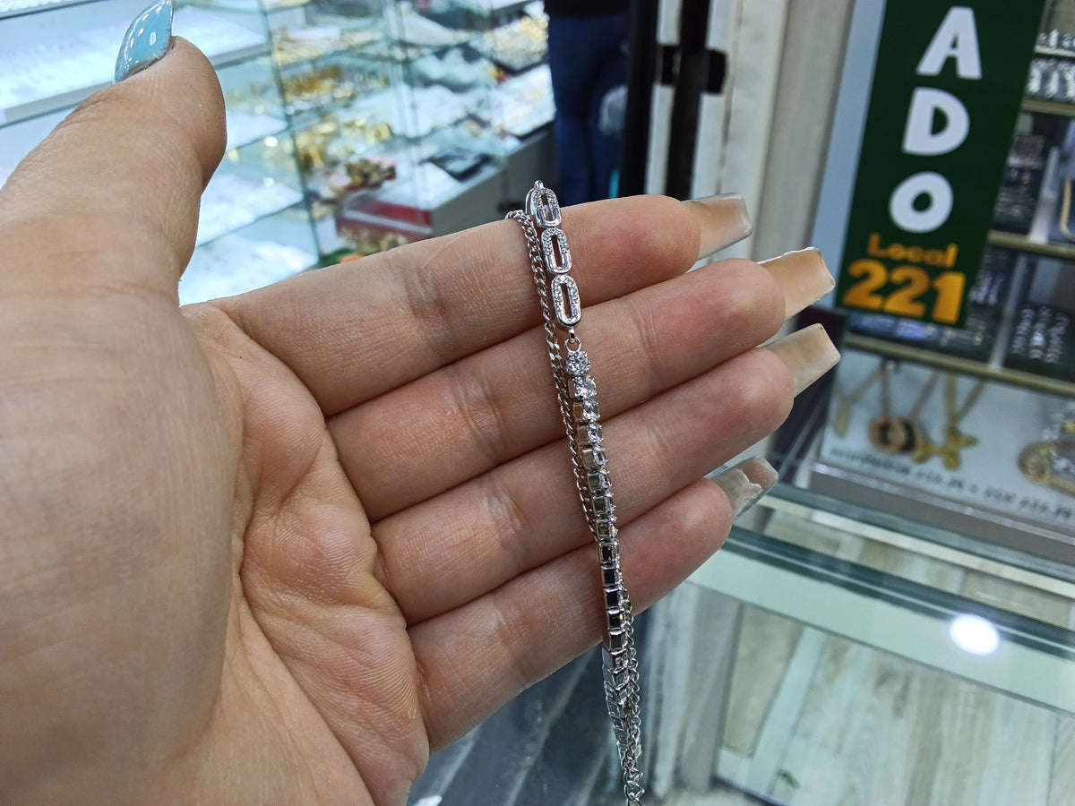 Pulsera especial en plata