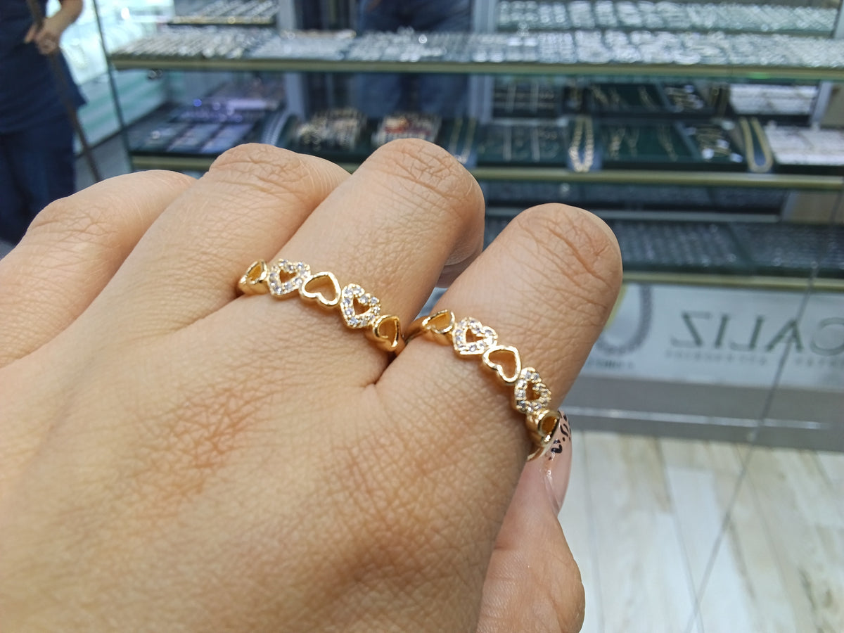 Anillos corazones OL