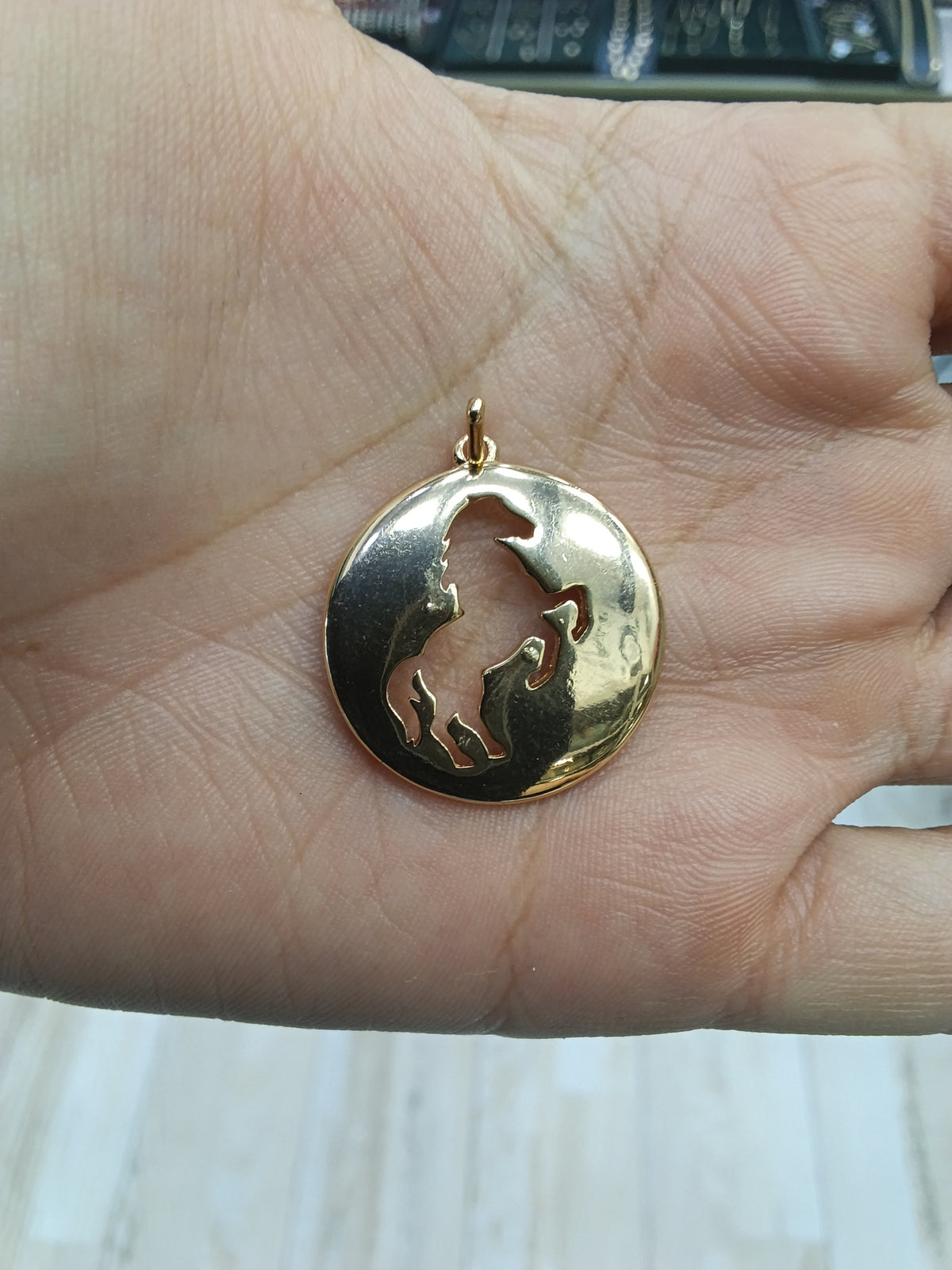 Dije placa caballo OL