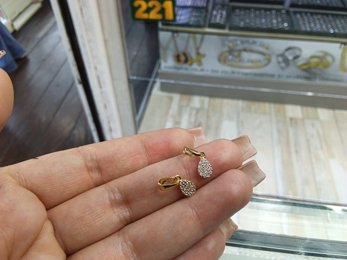 Dije gota OL zircon
