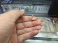 Dije flor zircon OL