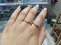 Anillos zircón OL compromiso