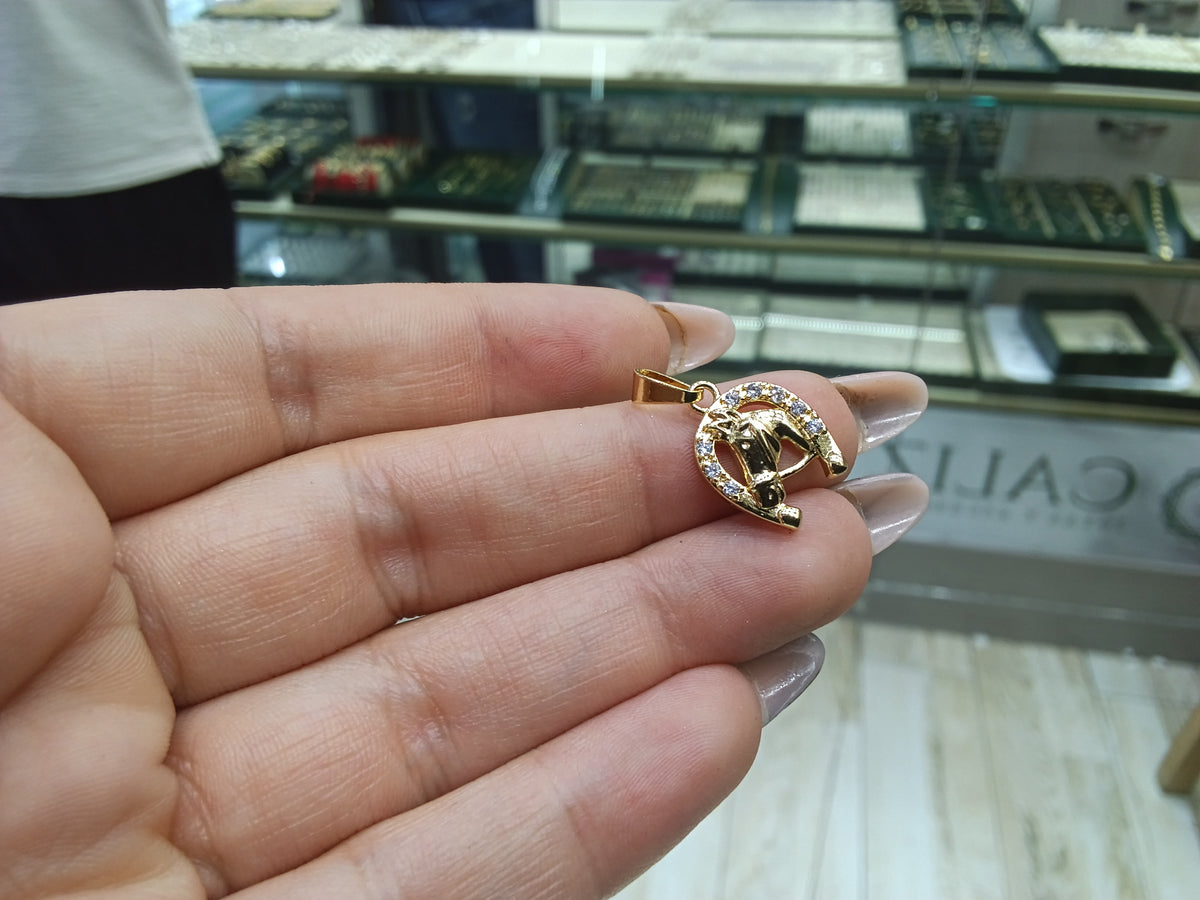Dije herradura con piedras OL