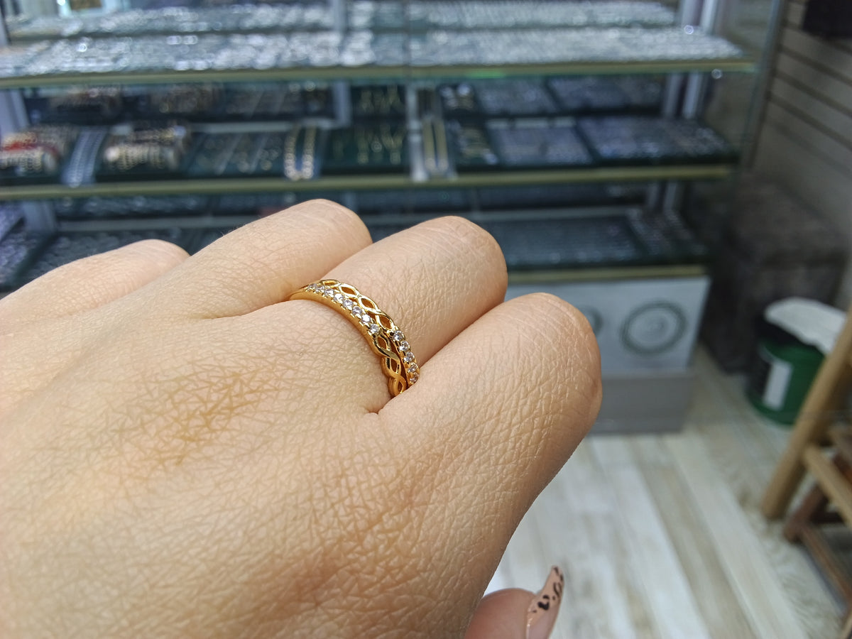 Anillos argollas doble OL