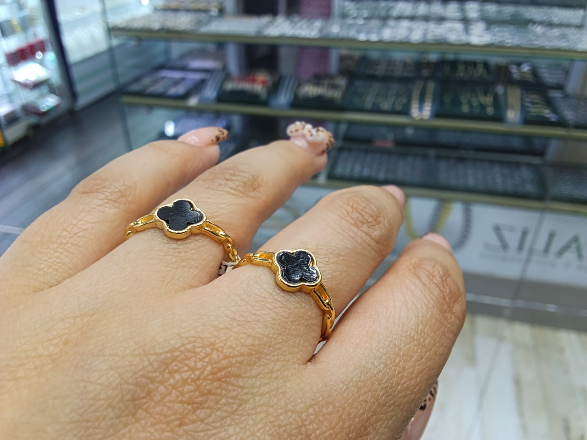 Anillos graduables Van cleef (1) negro OL