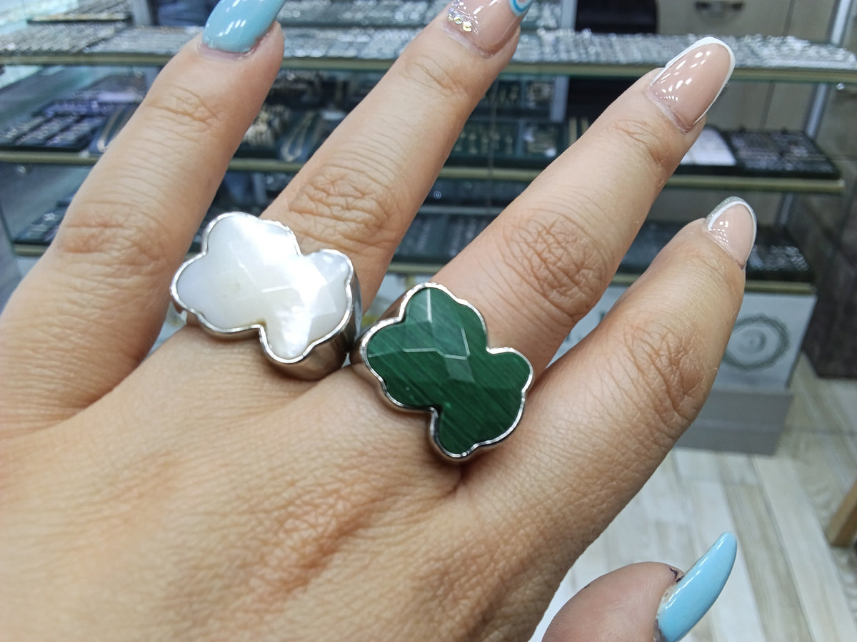 Anillos replica Tous en plata