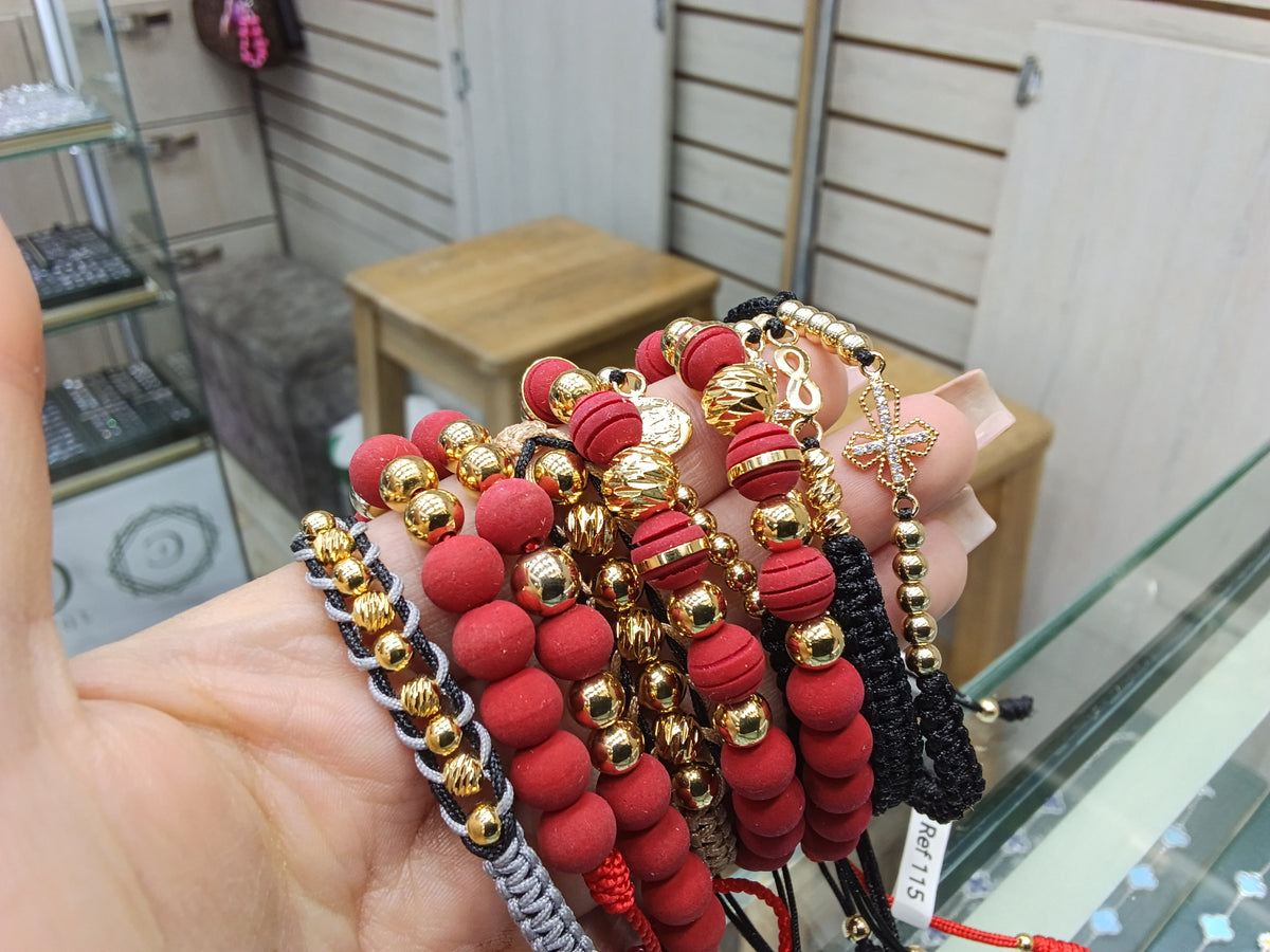 Pulseras tejidas OL (120)