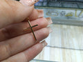 Dije cruz liso OL 3cm