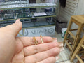 Dijes letras silueta lisa OL