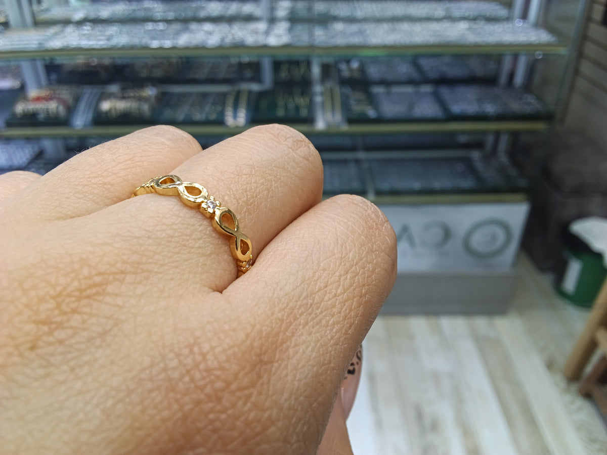 Anillos infinito tipo argolla OL