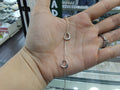 Pulsera de corazones en plata